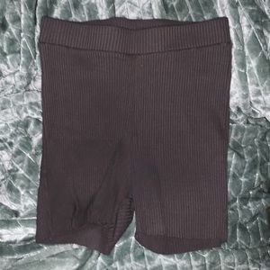 White fox gray shorts size xl